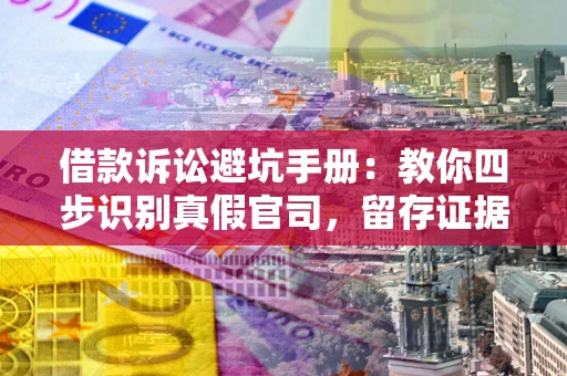 济南借款诉讼避坑手册：教你四步识别真假官司，留存证据不踩雷