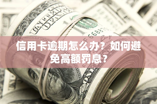 济南信用卡逾期怎么办？如何避免高额罚息？