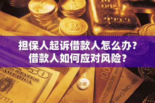 济南担保人起诉借款人怎么办？借款人如何应对风险？