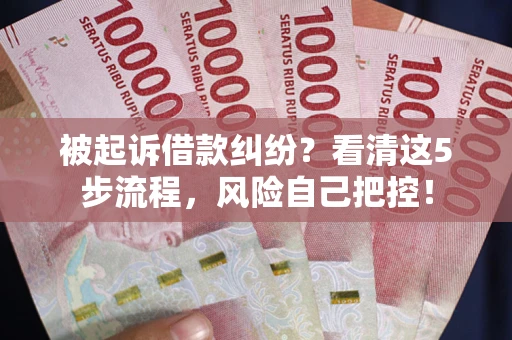 济南被起诉借款纠纷？看清这5步流程，风险自己把控！