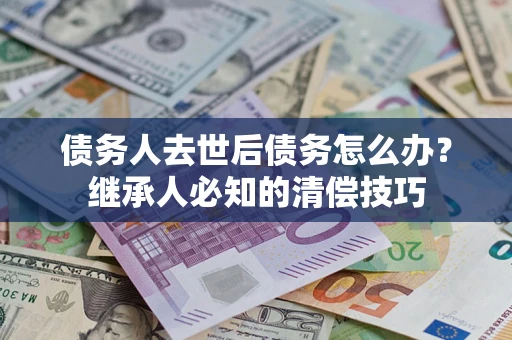 济南债务人去世后债务怎么办？继承人必知的清偿技巧