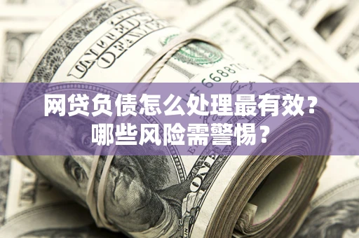 济南网贷负债怎么处理最有效？哪些风险需警惕？